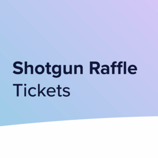 Shotgun Raffle Tickets